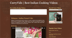Desktop Screenshot of curryvids.com